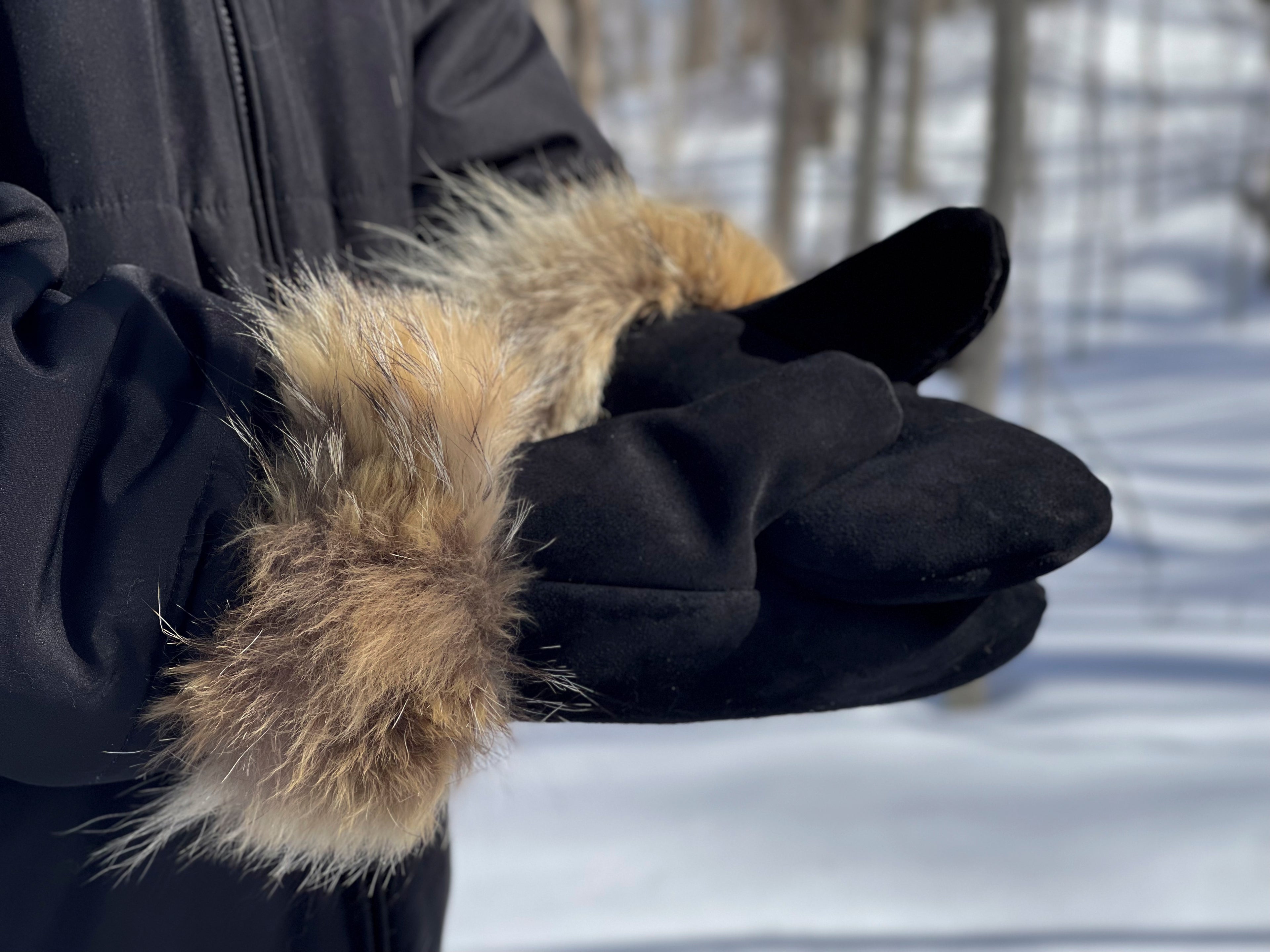 Moufle - Suède & Loup